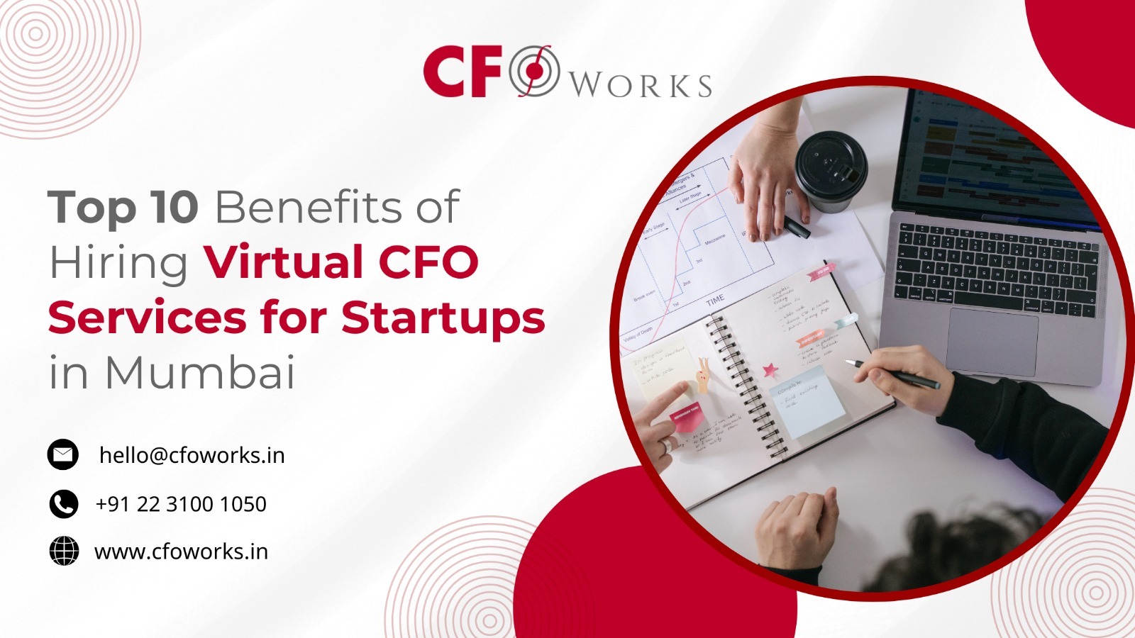 Top 10 Benefits of Hiring Virtual CFO Services for Startups in Mumbai